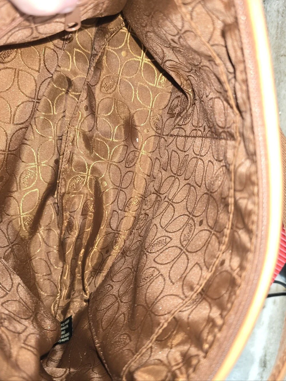 Fossil Cognac Leather Bag